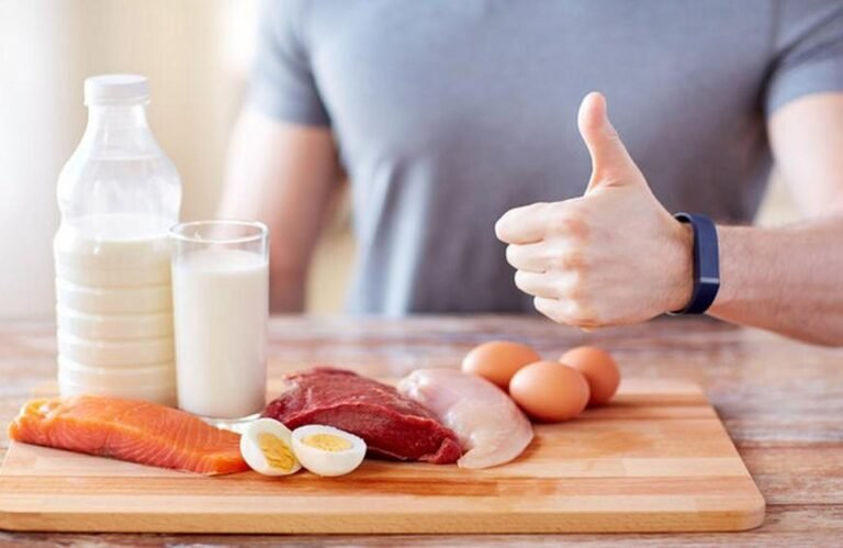 healthy protein and diary