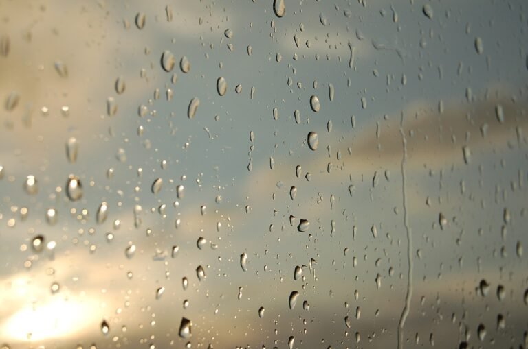 water, window, drops