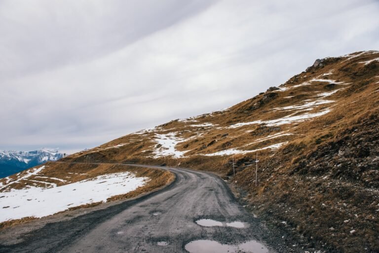 mountain bike path